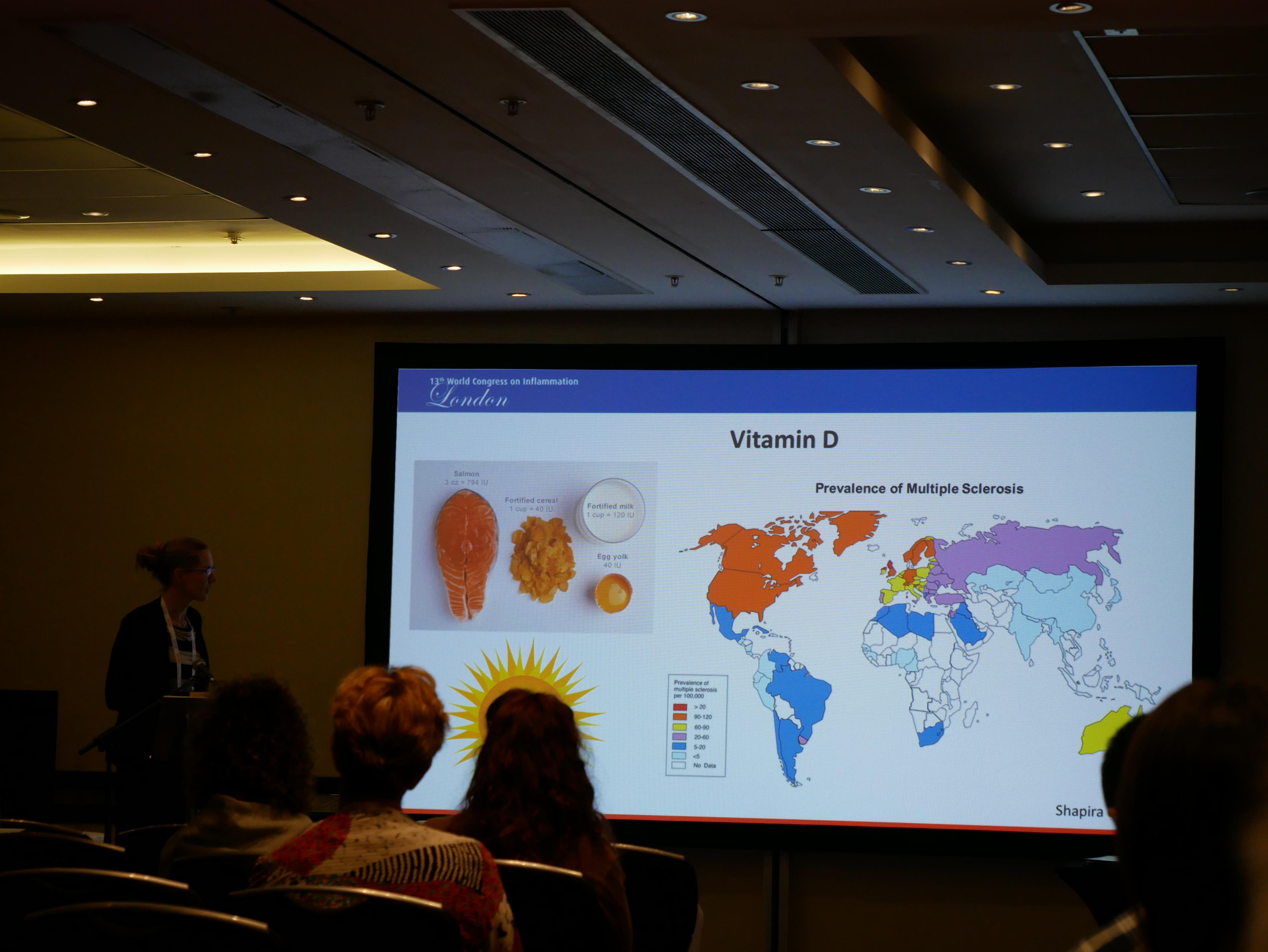 VitDAL work presented at World Congress of Inflammation